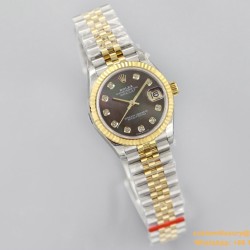 Datejust 278273 31mm Jub Dia YG/SS Grey/Dia EWF A2236