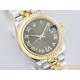 Datejust 31mm 278273 YG/SS Green/Rmn EWF MY8215