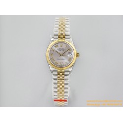 Datejust 31mm 278273 YG/SS Silver/Rmn EWF MY8215