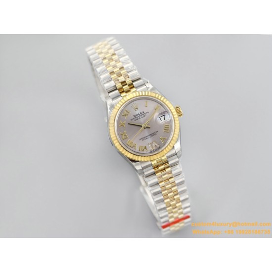Datejust 31mm 278273 YG/SS Silver/Rmn EWF MY8215