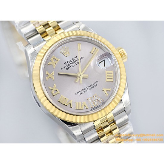 Datejust 31mm 278273 YG/SS Silver/Rmn EWF MY8215