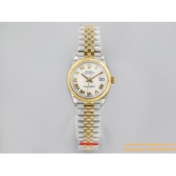 Datejust 31mm 278273 SS/RG White/Rmn EWF MY8215