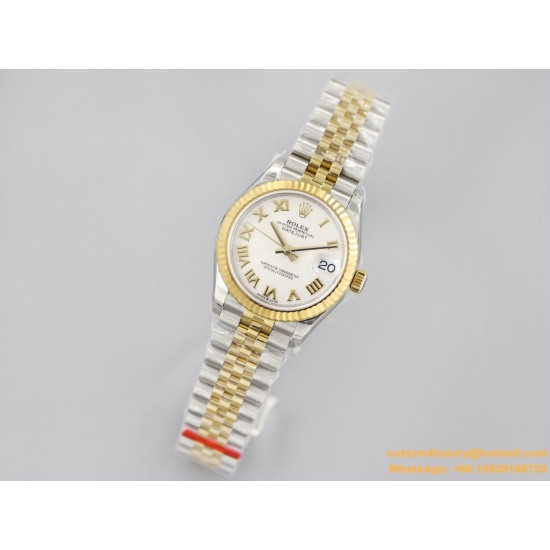 Datejust 31mm 278273 SS/RG White/Rmn EWF MY8215