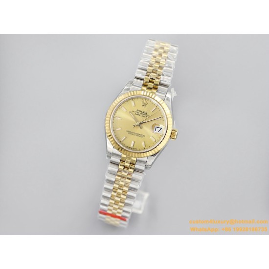 Datejust 278273 31mm Jub YG/SS Yellow Gold Dial EWF A2824