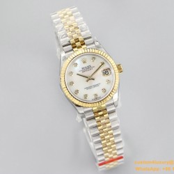 Datejust 31mm 278273 YG/SS Silver/Dia EWF MY8215