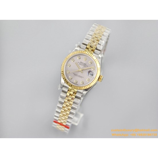 Datejust 31mm 278273 YG/SS Silver/Dia EWF MY8215