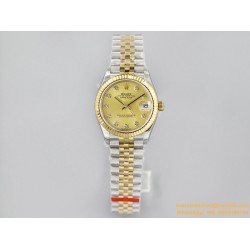 Datejust 31mm 278273 YG/SS Gold/Dia EWF MY8215