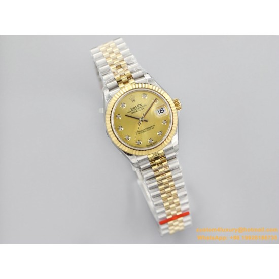 Datejust 31mm 278273 YG/SS Gold/Dia EWF MY8215