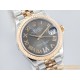 Datejust Ladies 31mm Jubilee RG/SS Black/Rmn EWF A2671