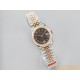 Datejust Ladies 31mm Jubilee RG/SS Brown/Rmn EWF A2671