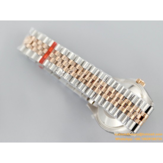 Datejust 278271 31mm Jub SS/RG White/Rmn EWF A2824