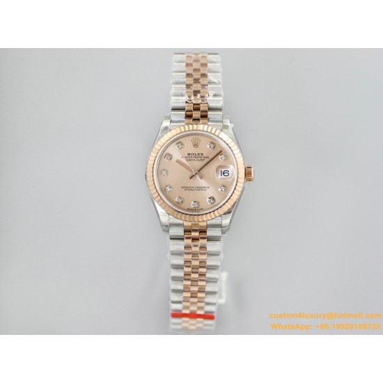 Datejust 278271 31mm Jub RG/SS Rose Gold/Dia EWF A2824