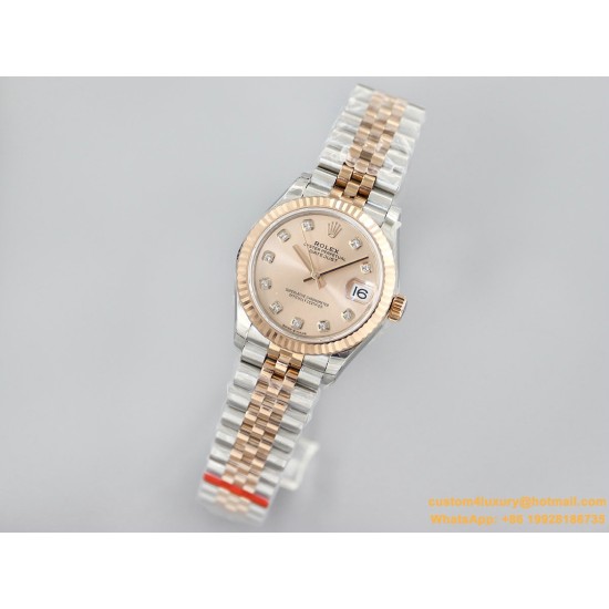 Datejust 278271 31mm Jub RG/SS Rose Gold/Dia EWF A2824