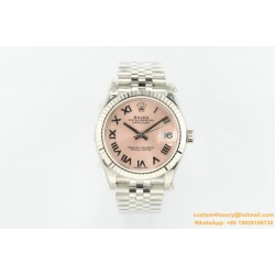 Datejust 31mm 278274 SS/SS Pink/Rmn EWF MY8215