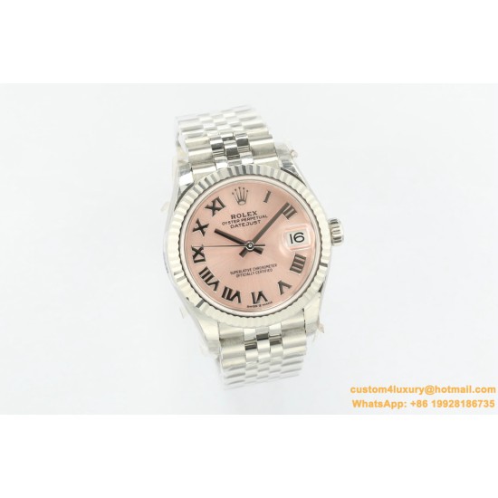 Datejust 31mm 278274 SS/SS Pink/Rmn EWF MY8215