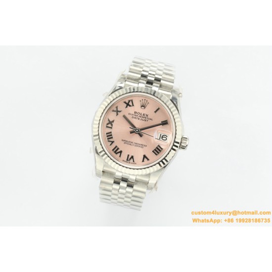 Datejust 31mm 278274 SS/SS Pink/Rmn EWF MY8215