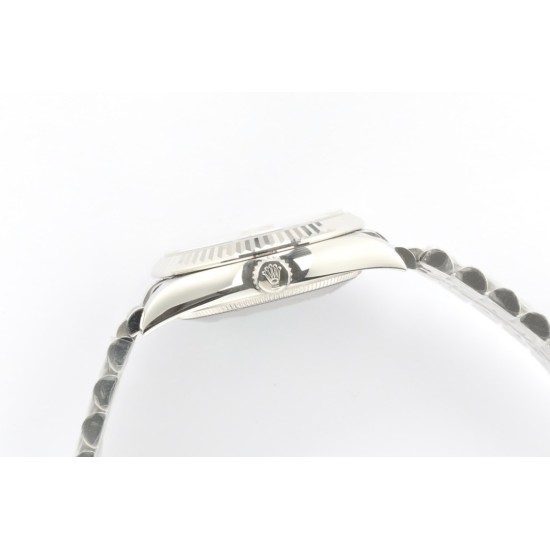 DATEJUST - LADY 31mm Jub Flt 904L SS/SS Black/Rmn EWF A2824