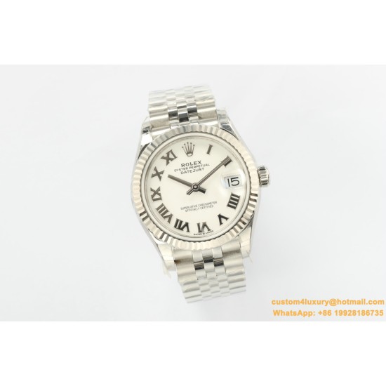 Datejust ladies 31mm SS/SS White/Rmn EWF A2671