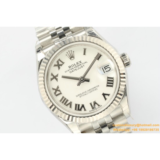 Datejust ladies 31mm SS/SS White/Rmn EWF A2671