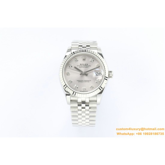 Datejust 31mm 278274 SS/SS Silver/Dia EWF MY8215