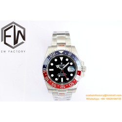 GMT Master II 126710 Pepsi 40mm Oys SS/SS Red/Blue EWF V2 VR3285