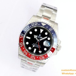 GMT Master II 126710 Pepsi 40mm Oys SS/SS Red/Blue EWF V2 VR3285