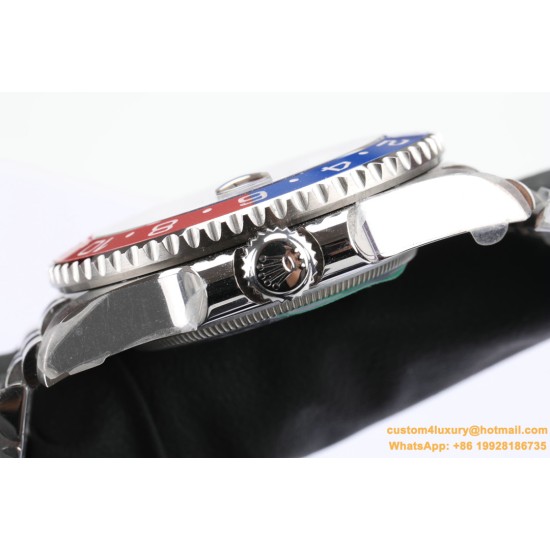 GMT Master II 126710 Pepsi 40mm Oys SS/SS Red/Blue EWF V2 VR3285