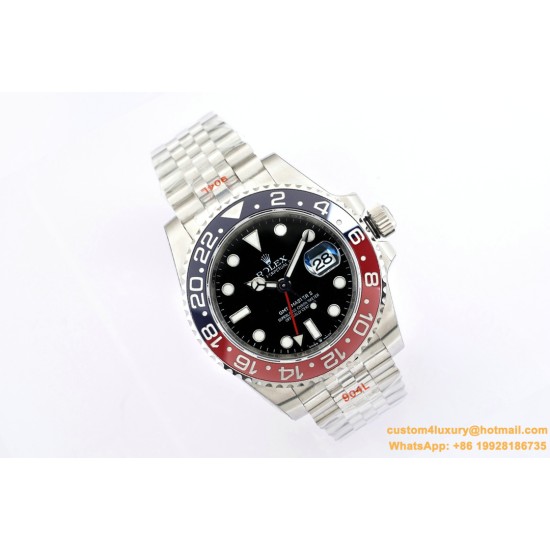 GMT Master II 126710 Pepsi 40mm Jub SS/SS Red/Blue EWF V2 VR3285
