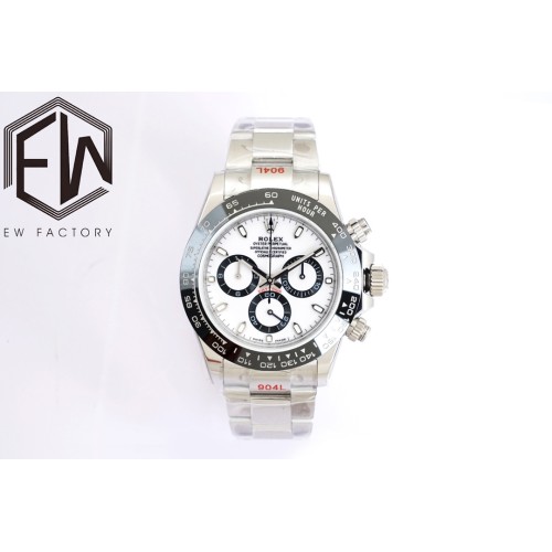 Daytona 116500 904L SS/SS White/Stk EWF A7750