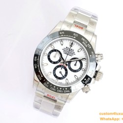 Daytona 116500 904L SS/SS White/Stk EWF A7750