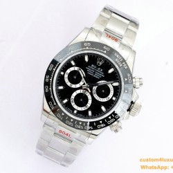 Daytona 116500 904 SS/SS Black/Stk EWF Asia 7750