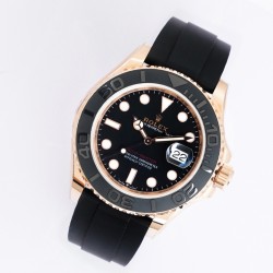 YachtMaster 126655 40mm RG/RU Blk EWF A3235