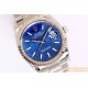 Datejust 126233 36mm Oys SS/SS Textured Blue/STK  Dial EWF VR3235