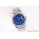 Datejust 126233 36mm Jub SS/SS Textured Blue/STK Dial EWF VR3235