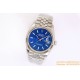 Datejust 126233 36mm Jub SS/SS Textured Blue/STK Dial EWF VR3235