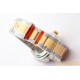 Datejust 126233 36mm Oys YG/SS Gold/STK Textured Dial EWF VR3235