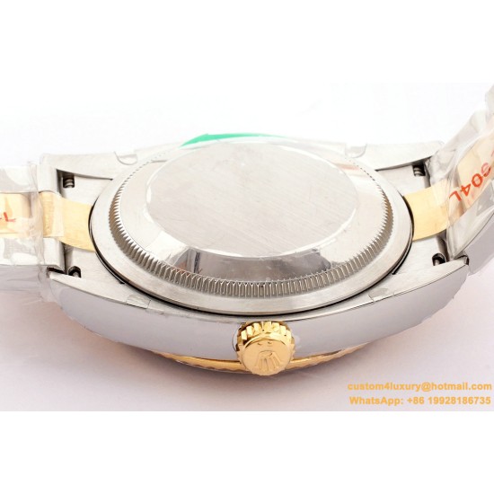 Datejust 126233 36mm Oys YG/SS Gold/STK Textured Dial EWF VR3235
