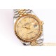 Datejust 126233 36mm Jub YG/SS Gold/STK Textured Dial EWF VR3235