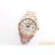 Datejust 126233 36mm Oys RG/SS Silver Textured EWF VR3235