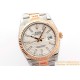 Datejust 126233 36mm Oys RG/SS Silver Textured EWF VR3235