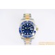 Submariner 116613LB 40mm 904L YG/SS Blue Dial EWF VR3135