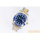 Submariner 116613LB 40mm 904L YG/SS Blue Dial EWF VR3135