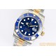 Submariner 116613LB 40mm 904L YG/SS Blue Dial EWF VR3135