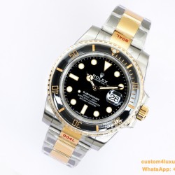 Rolex - Submariner 126613LN 904L YG/SS Blk EWF Asian 3235
