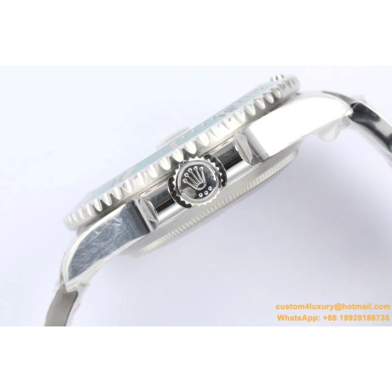 Submariner 124060 904L SS/SS Black EWF Asia 3135