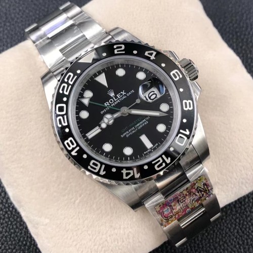 GMT II 116710LN 40mm Oys 904L SS/SS Blk CLEAN VR3186 CHS