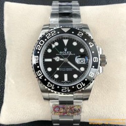 GMT II 116710LN 40mm Oys 904L SS/SS Blk CLEAN VR3186 CHS