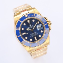 Submariner 126618LB 904L YG/YG Blue EWF Asian 3235