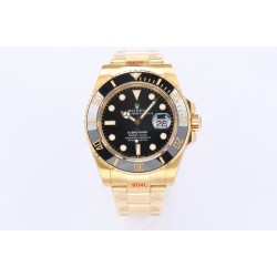 Submariner 126618LN 41mm 904L YG/YG Blk EWF A3235