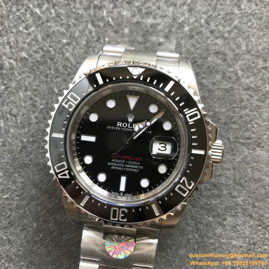 Seadweller 126600 43mm SS/SS Single Red ARF V4 A2824